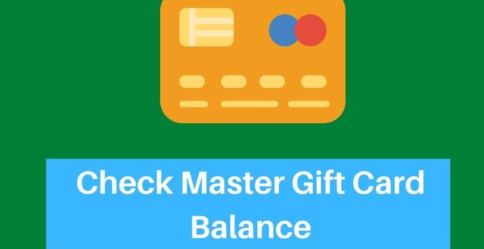 Activate & Check Mastercard Gift Card Balance