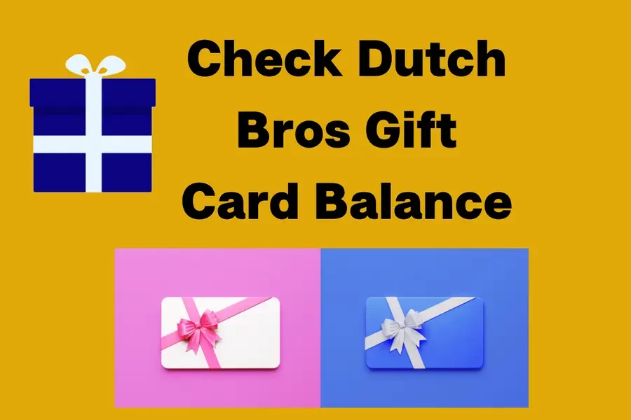 Check Dutch Bros Gift Card Balance